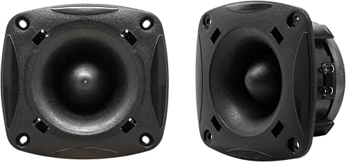 Earthquake Sound SBT-200, 200-watt, Durable Plastic Tweeter Casing, Black, White, Red, Grey