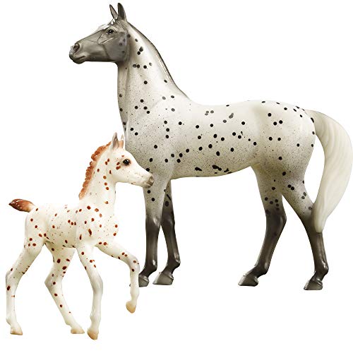 Breyer Horses Breyer Freedom Series (Classics) Spotted Wonders | Horse and Foal Toy Set | 1:12 Scale | Model 