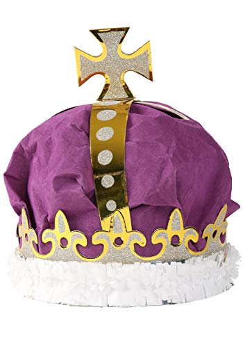 Beistle Royal King's Crown (purple) Party Accessory  (1 count)