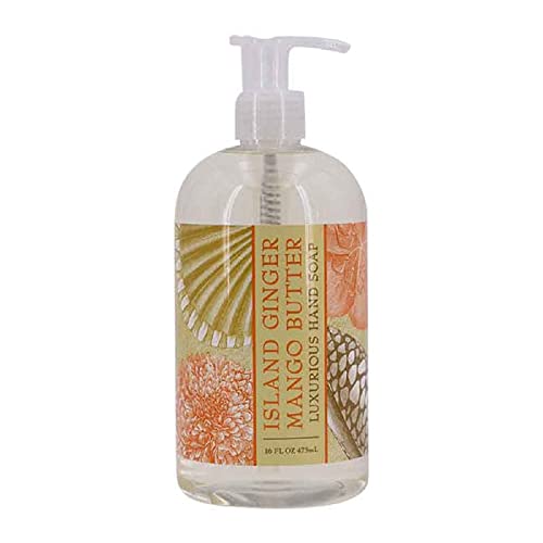 Greenwich Bay Trading Company 16 fl oz Hand Soap (Botanical Collection Island Ginger Mango Butter)