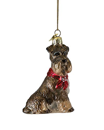 Kurt Adler 3.5" Noble Gems Schnauzer Ornament