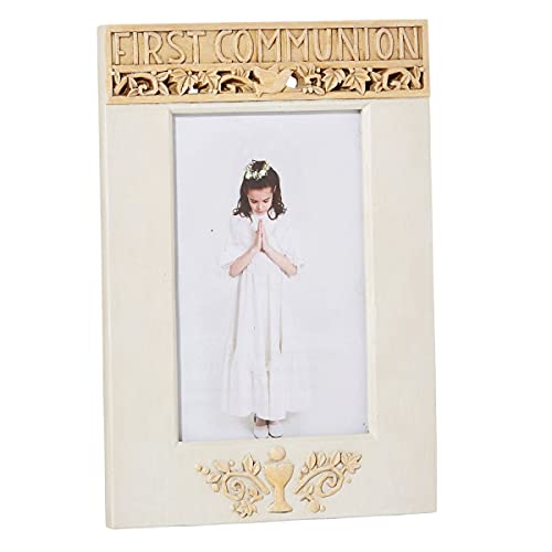 Creative Brands Remembrance of My First Communion Photo Frame, 8 1/2 Inch
