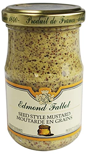 The French Farm Edmond Fallot Old Fashioned Grain Dijon Mustard - 7.2 oz