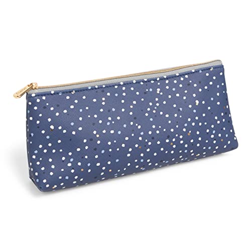 Rediform Filofax Accessory, Indigo Collection, Pencil Case, Faux-Leather, Textured Exterior, Lined Interior (B132831)