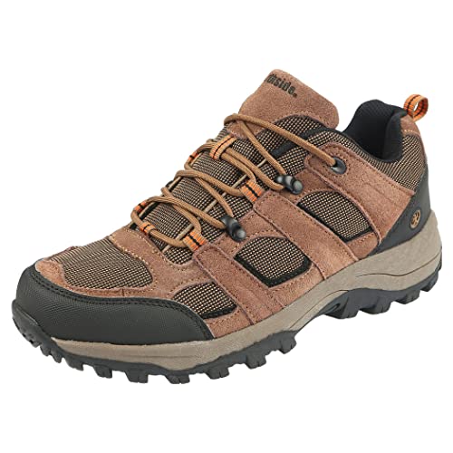 Northside USA Men's Monroe Low Hiking Shoe,Brown,13 M US