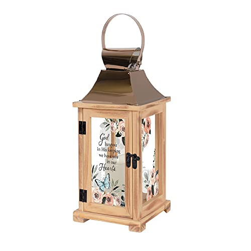 Carson Home Accents His Keeping Lantern, 13.50-Inch Height