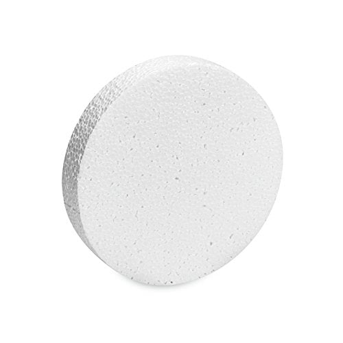 FloraCraft SmoothFoam Disc 0.9 Inch x 5.9 Inch White