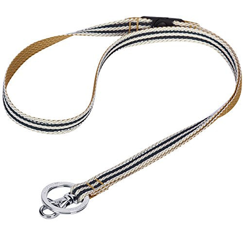 Blueberry Pet 3M Reflective Multi-colored Stripe Olive and Blue-gray Men Women Fashion Non Breakaway Lanyard Keychain for Keys / ID Card / Badge Holder, 1/2" Wide