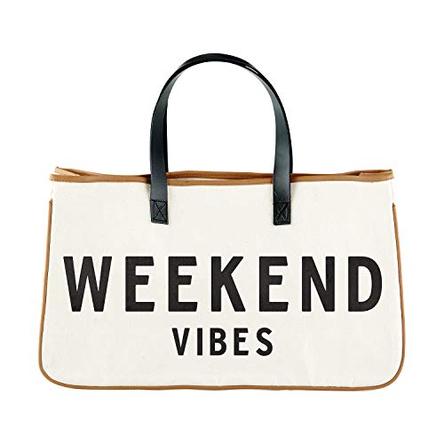 Santa Barbara Design Studio Creative Brands D3712 Hold Everything Tote Bag, 20" x 11", Weekend Vibes