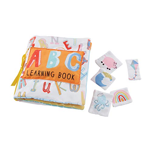 Mud Pie Learning Book, 7.5 "L 7.5 "W X0.75 "H, ABC