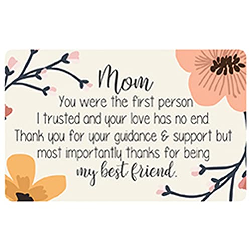 Carson Home 24378 Mom Wallet Reminder, 3.38-inch Width, Metal