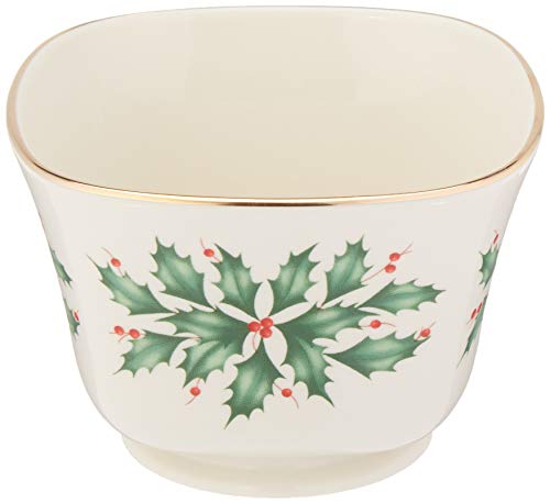 Lenox 879340 Holiday Archive Treat Bowl, Multicolor