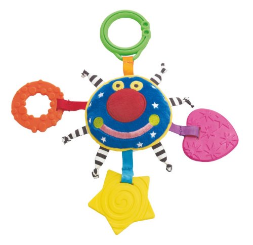 Manhattan Toy Whoozit Orbit Teether Soft Activity and Travel Toy