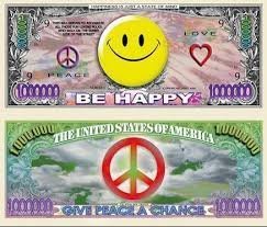 American Art Classics Smiley Face Million Dollar Bill - Pack of 100 - Super Fun Novelty Gift - Best Party Favors