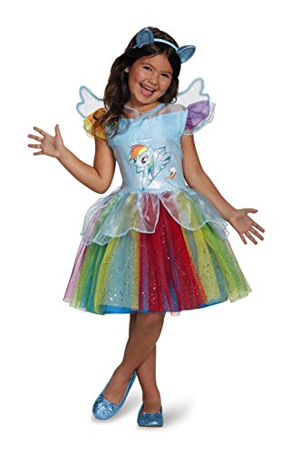 Disguise Rainbow Dash Tutu Deluxe My Little Pony Costume, Small/4-6X