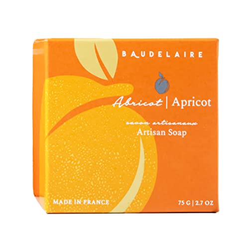 Baudelaire Apricot Gift Soap (2 bar set) 2.7ozea bar by Provence Sante