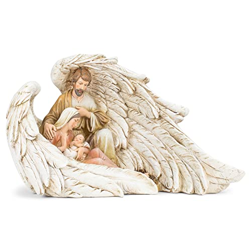 Napco Nativity in Angel Wings