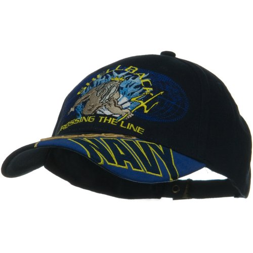 Eagle Crest NEW Navy Shellback "Crossing the Line" Blue Low Profile Cap