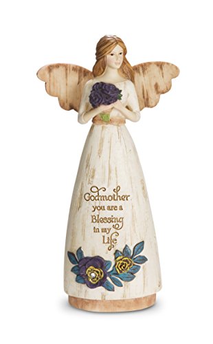 Pavilion Gift Company 41071 Godmother with Sentiment Angel Figurine, 6"