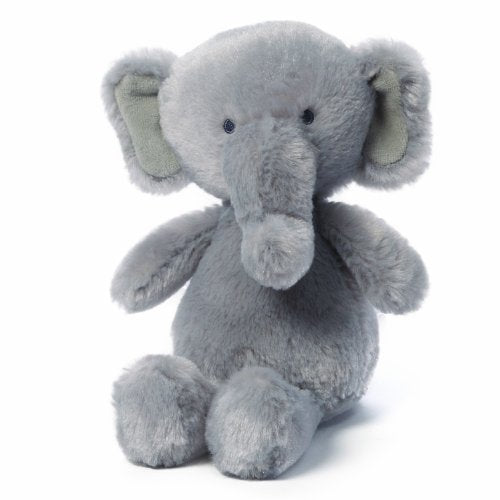 Gund Gradie Elephant Baby Rattle Stuffed Animal (Discontinued by Manufacturer)