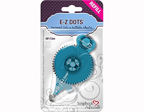 Scrapbook Adhesives by 3L 3L Scrapbook Adhesives E-Z Dots Refillable Permanent Runner Refill Cartridge, 43 Feet