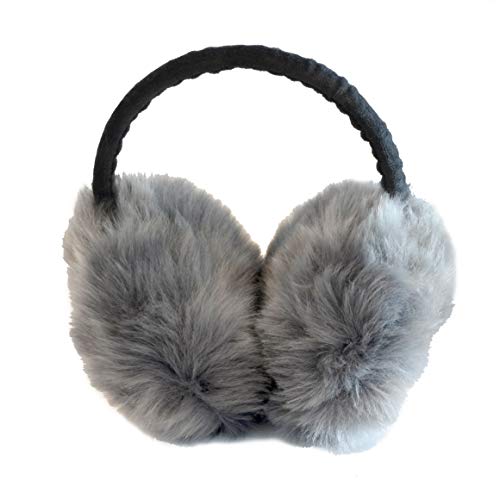 Calla Couture Oversized Luxury Soft Warm Ear muffs (Gray)