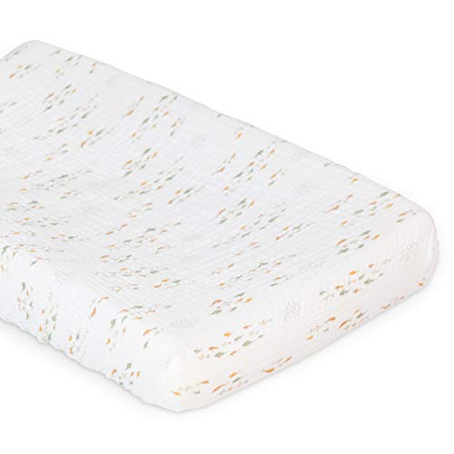 Mary Meyer Lulujo Soft Cotton Baby Change Pad Cover (Fish)