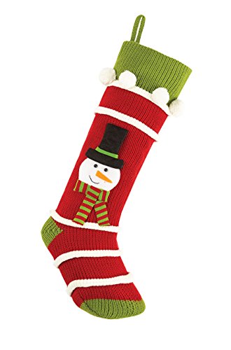 Peking Handicraft Reindeer Knit Stocking, 7x24