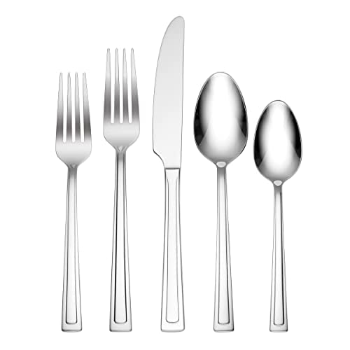 Hampton Forge Farmington 20 Piece Flatware Set, 20PC FW, STAINLESS