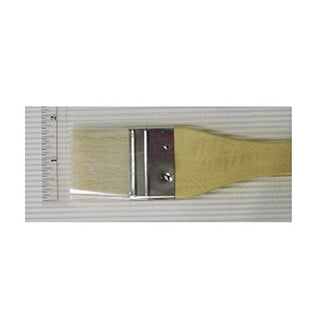 Yasutomo Hake Flat Brush 1-3/4 With Metal Ferrule