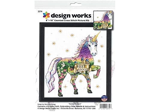 Design Works Crafts CntXKit Scenic Unicorn