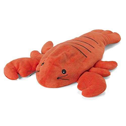 Intelex Warmies Microwavable French Lavender Scented Plush, Lobster, Orange, 14 Inch X 8 Inch X 4 Inch