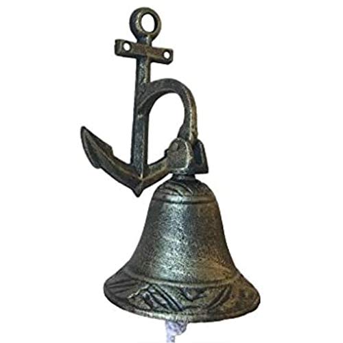 Hampton Iron  Wooden Decorative Sailboat Model with Blue Stripes 12"