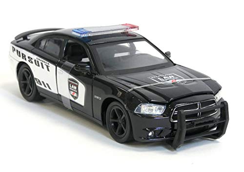 New Ray Toys Dodge Charger Pursuit Diecast Police Car 1/24 Scale