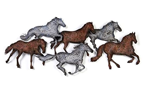 Giftcraft 717733 Horse Wall Decoration, 22.9 inch, Metal
