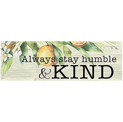 Carson Home 24092 Humble and Kind Magnet Message Bar, 6-inch Width
