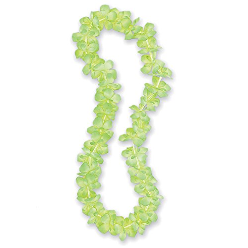 Unique Industries 40" Fabric Lime Green Luau Flower Lei