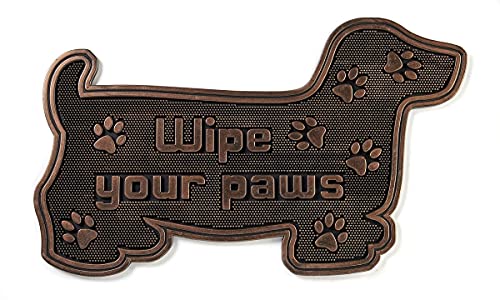 Giftcraft 717628 Dog Sentiment Rubber Mat, 30-inch Length