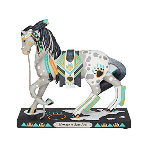 Enesco Trail of Painted Ponies Homage to Bear Paw Figurine