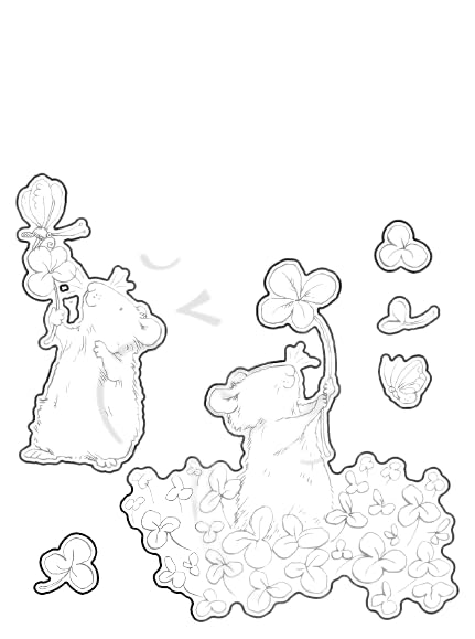 Colorado Craft Company Metal Die Set-4 Leaf Clover-By Anita Jeram