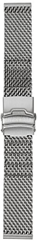 Hadley Roma MB3856RWSE 22 White Metal Watch Band