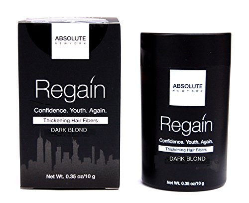 Absolute New York Regain Hair Fibers By Absolute 0.35Oz/10G (Dark-Blond)