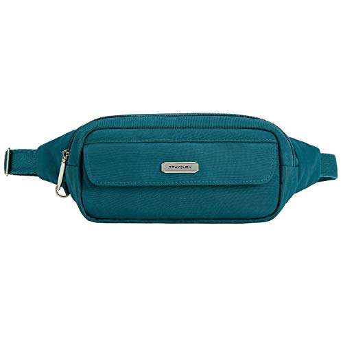 Travelon Essentials-Anti-Theft-Belt Bag, Peacock, One Size