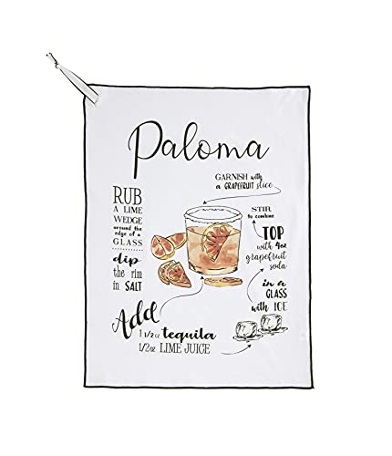 Shiraleah Paloma Tea Towel,White