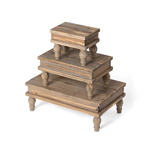 Park Hill Collection Table Top Risers, Set of 3