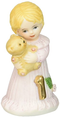 Growing up Girls from Enesco Blonde Age 1 Figurine 2.5 IN