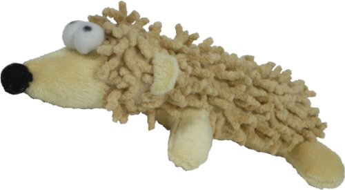 Amazing Pet Products 10-Inch Plush Shaggy Hedgehog Dog Toy