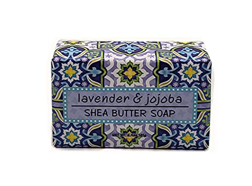 Greenwich Bay Trading Company Garden Collection: Lavender Jojoba (6.4oz Bar Soap)