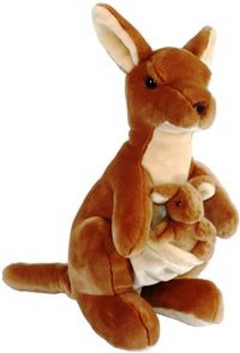 KANGAROO AND JOEY PLUSH STUFFED ANIMAL TOY 20 H by Unipak