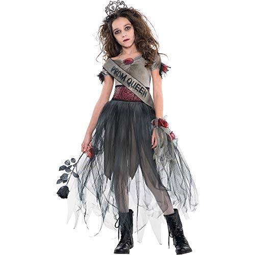 AMSCAN Prom Corpse Costume Halloween Costume for Girls, Medium, with Included Accessories